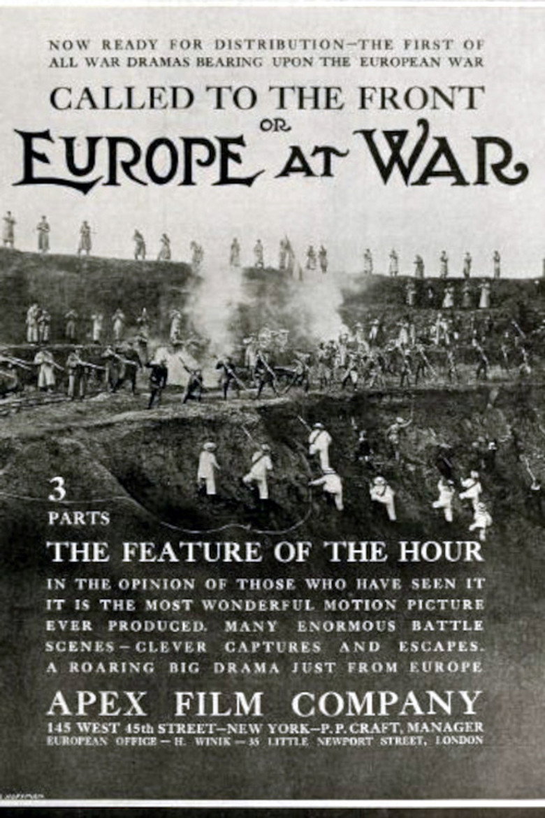 Pòster de pel·lícula: Called to the Front