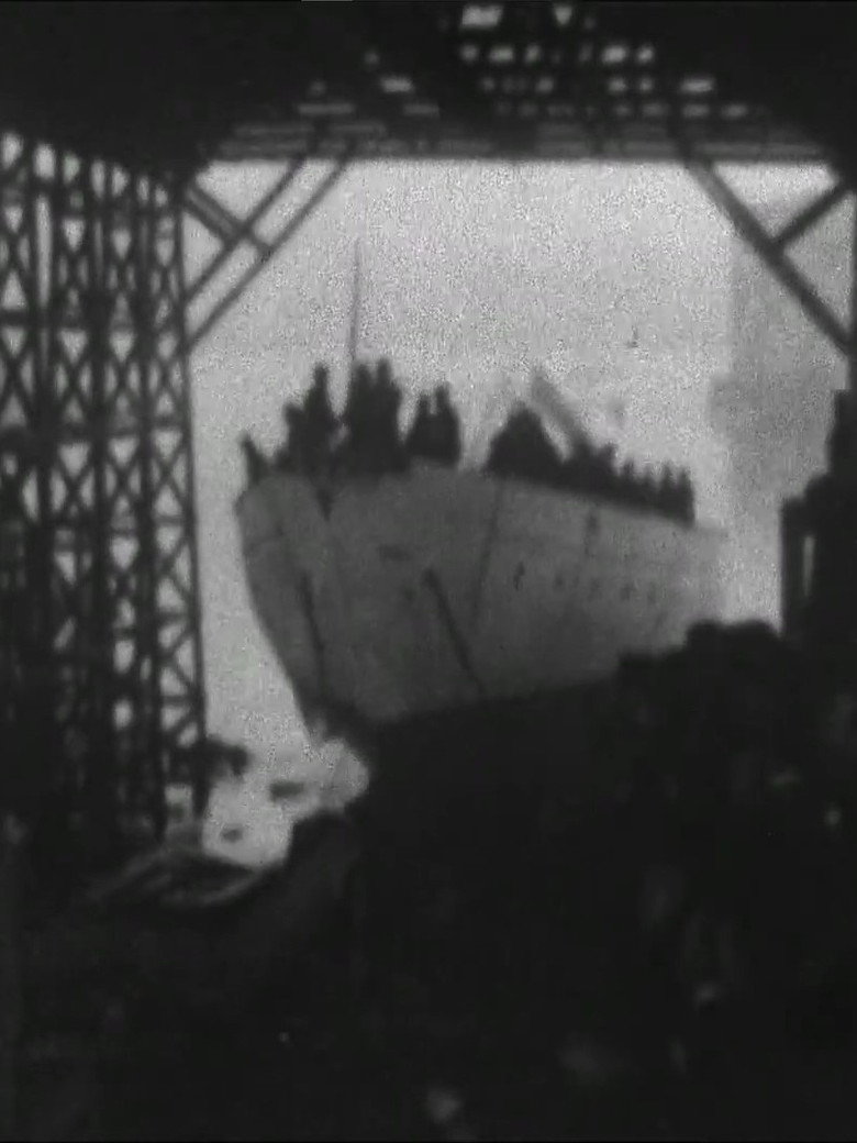 Filmposter: Christening and Launching Kaiser Wilhelm's Yacht 'Meteor'