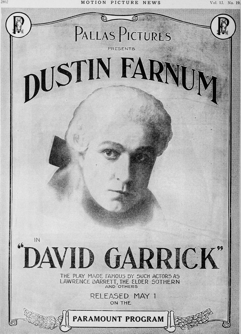 Filmposter: David Garrick