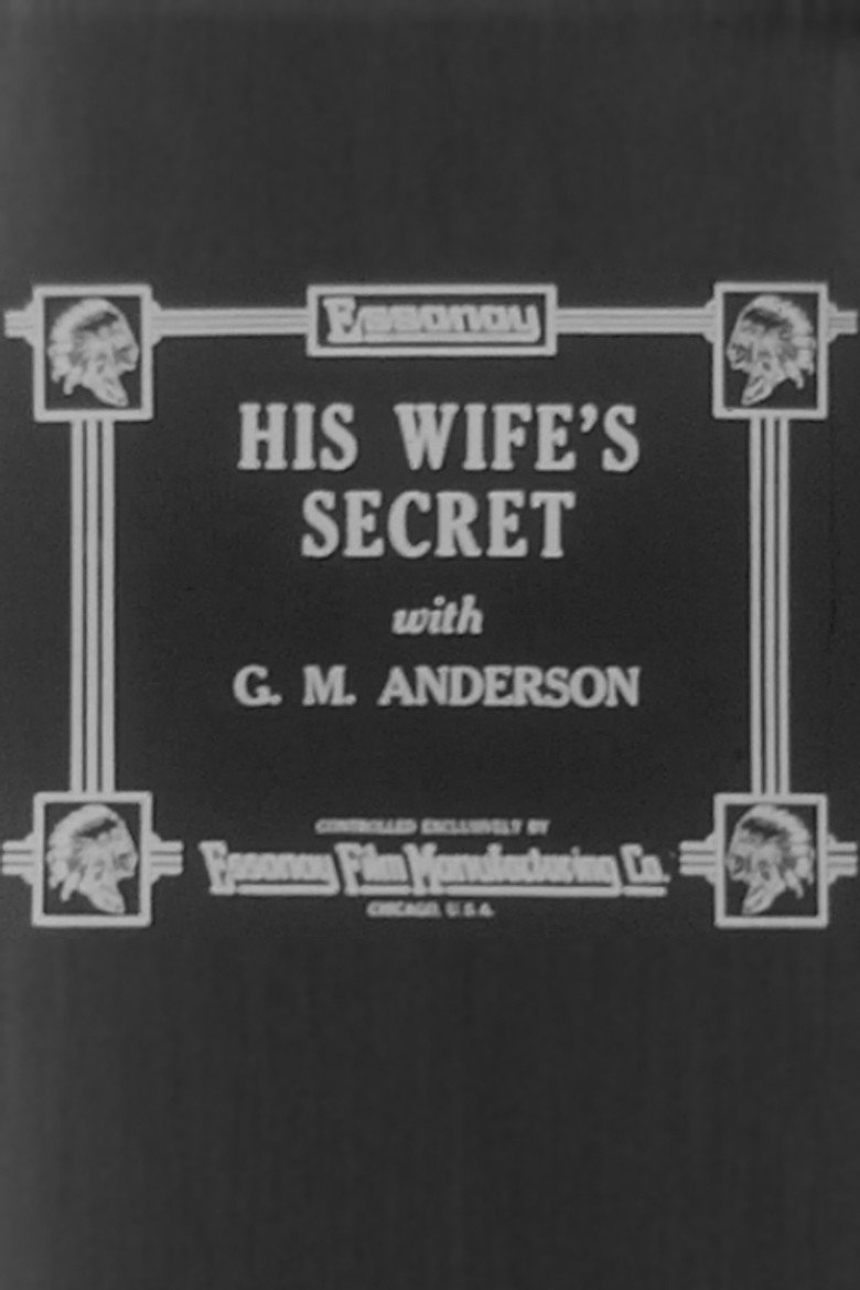 电影海报：His Wife's Secret