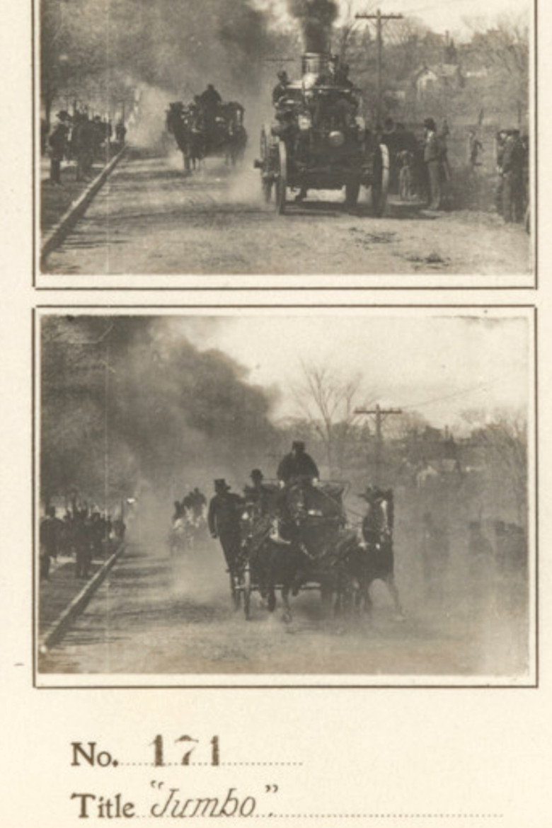 Filmin posteri: Jumbo, Horseless Fire-Engine