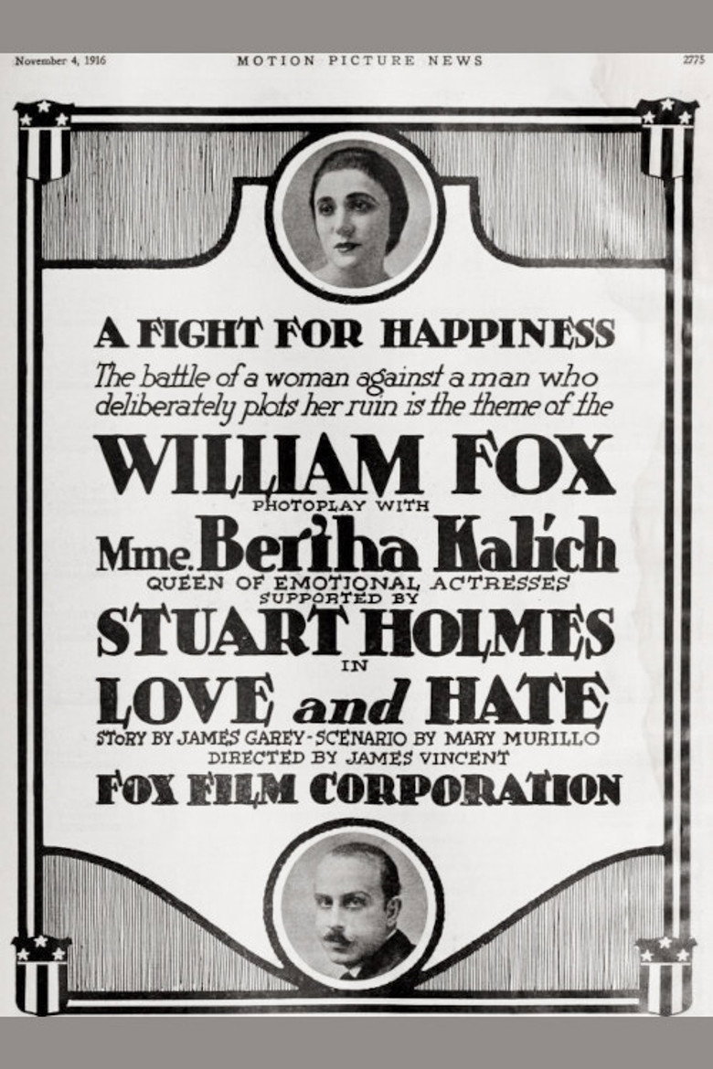 Filmski plakat: Love and Hate
