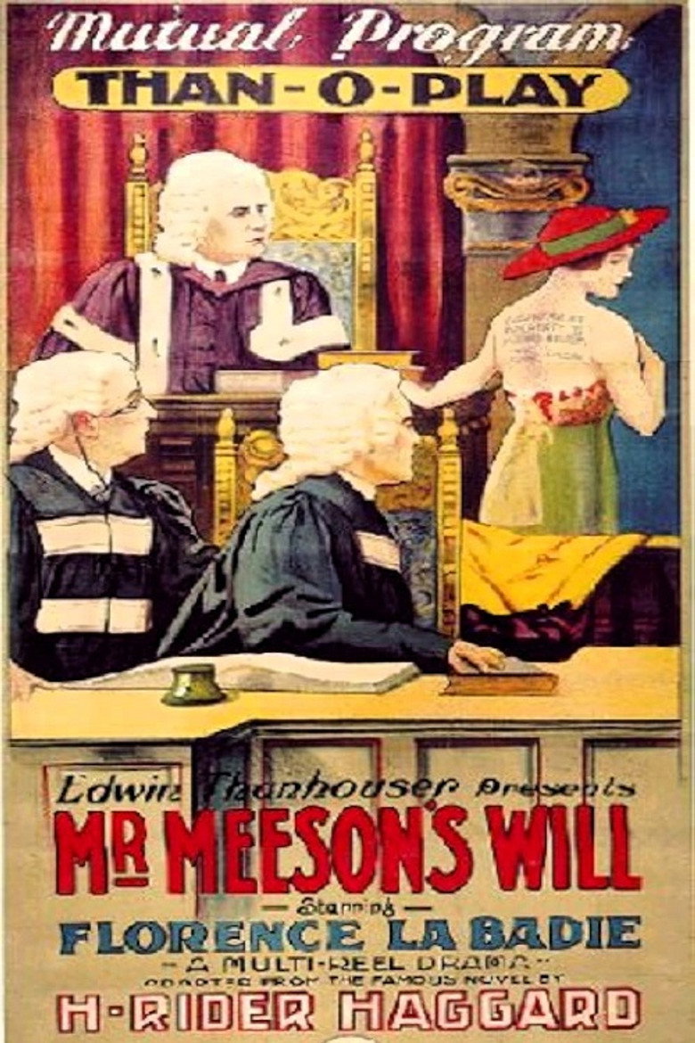 Постер фильма: Mr. Meeson's Will