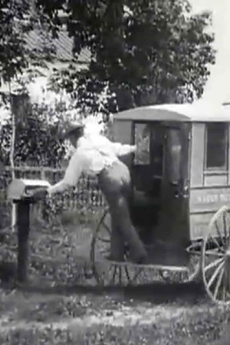 Elokuvajuliste: Rural Wagon Delivering Mail, U.S.P.O.