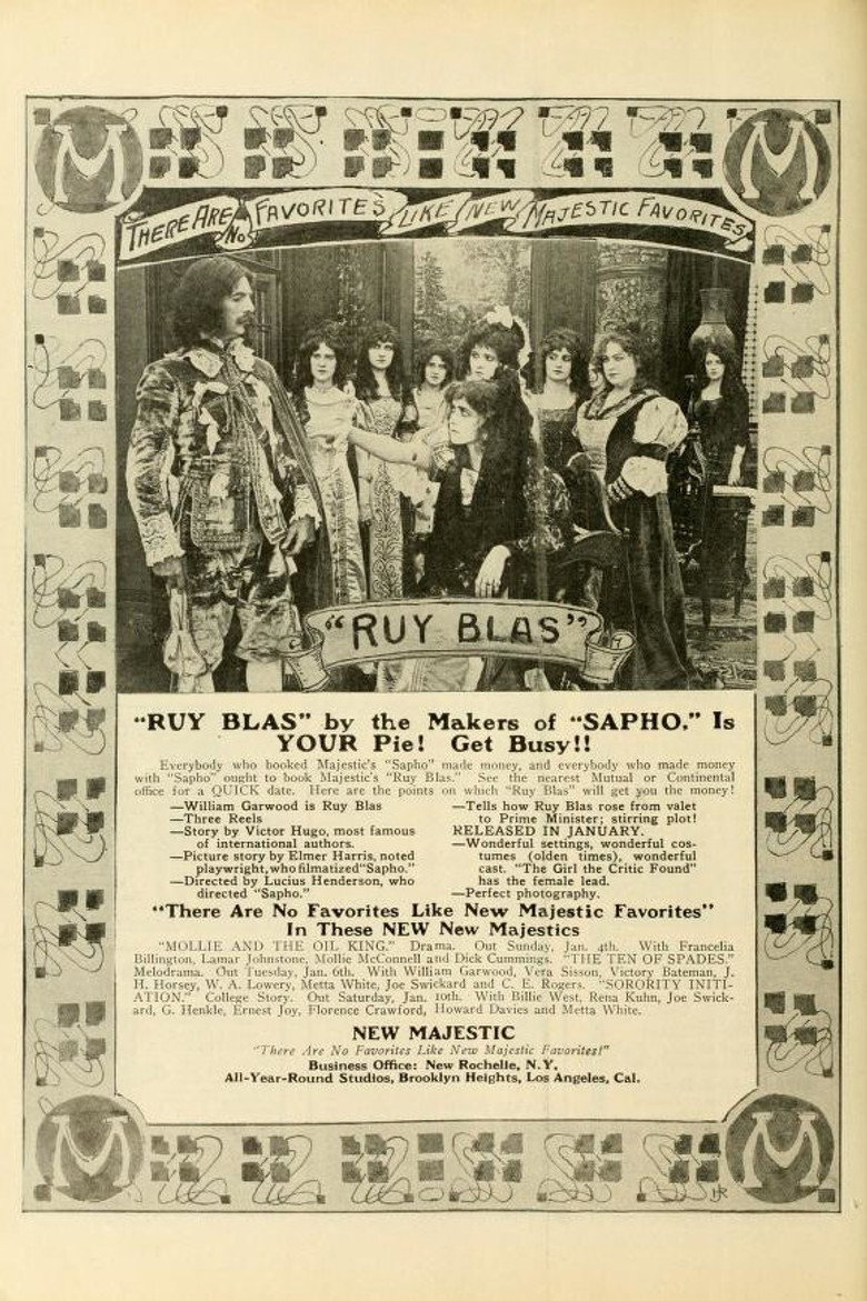 Poster Film: Ruy Blas