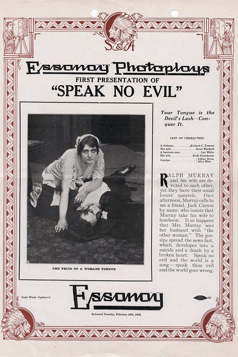 Plakat filmowy: Speak No Evil