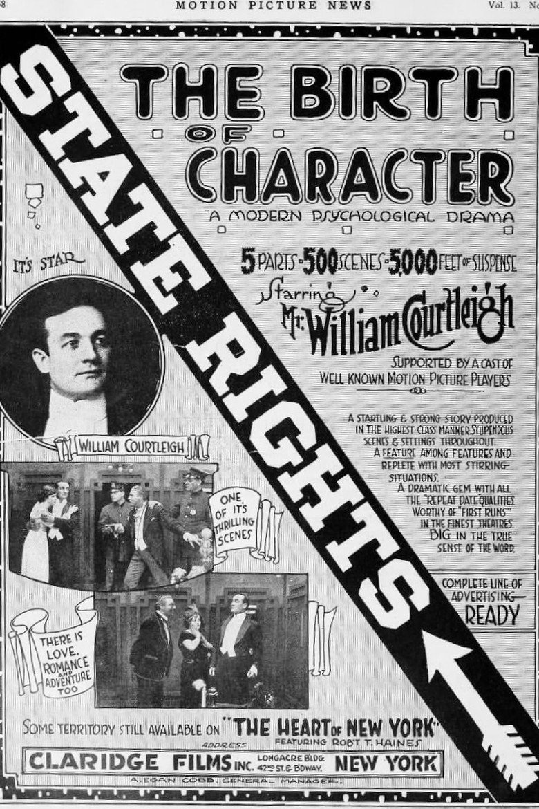 Film poster: The Birth of Character