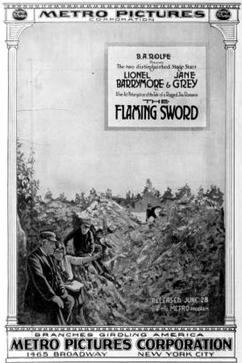 Filmas plakāts: The Flaming Sword