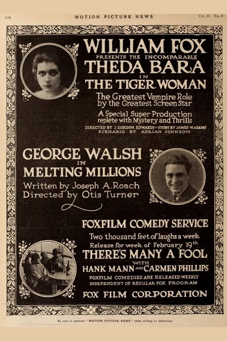 Filmplakat: The Tiger Woman