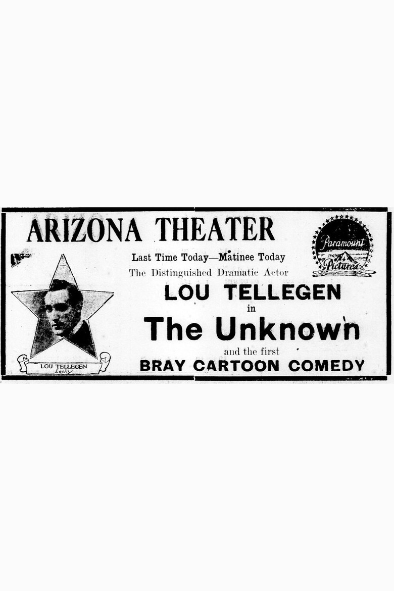 Film poster: The Unknown